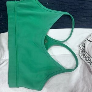 lululemon athletica Vibrant Green flow Y Bra